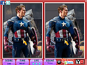 10 Differences - Captain America