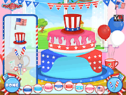 4th of July Cake Surprise