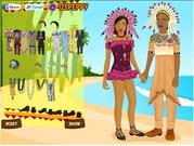 African Wedding Dressup