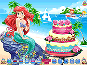 Ariel Cake Decor