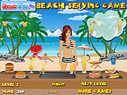 Beach Serving Game