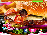 Bacon Burger Hidden Letters