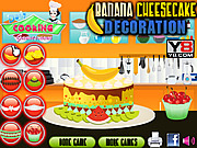 Banana Cheesecake Decoration