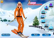 Barbie Goes Snowboarding Dress Up