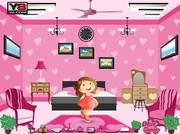 Barbie pink fancy room
