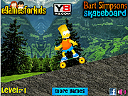 Bart Simpsons Skateboard Game