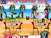 Beach Restaurant Serving