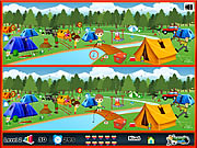 Camping - Spot The Difference
