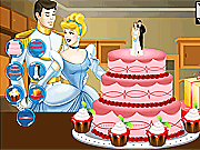 Cinderella Wedding Cake Decor