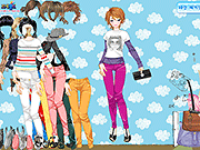 Colored Pants Dressup