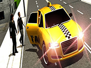 Crazy Taxi Car Simulation Game 3D