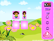 Cute Dora Matching Game