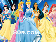 Disney Princess and Hidden Alphabets