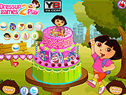 Dora Birthday- Cake Decor