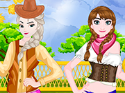 Frozen Sisters Cowgirl Fashion
