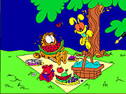 Garfield Online Coloring