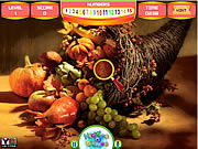 Hidden Numbers-Thanksgiving Cornucopia