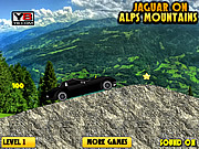 Jaguar on Alps Mountain