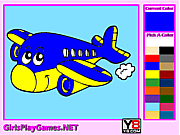 Kids Coloring Airplane