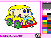 Kids Coloring Car