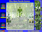 Lilies lake Jigsaw Puzzle