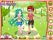 Lovely Boy and Girl Dressup