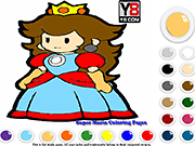Mario Princess Coloring