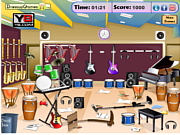 Messy Music Room