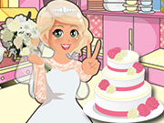 Mia Cooking Wedding Cake