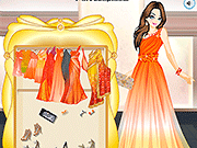 Orange Ombre Dresses