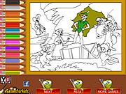 Peter Pan Coloring Game