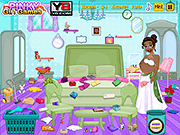 Pregnant Tiana Messy Room Cleaning
