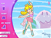 Princess Peach Figure Skater