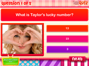 Quiz - Do you know Taylor Swift?