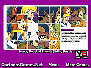 Scooby Doo And Friends Sliding Puzzle
