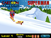 Snowboarding Superman