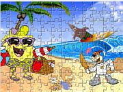 SpongeBob at Beach