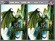 Spot the Differences-Dragons