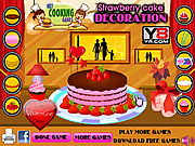 Strawberry Cake Decoration