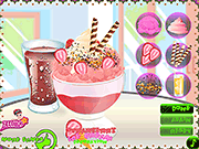 Strawberry Ice Cream Decoration