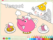 Teapot Coloring