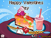 Valentines Cheesecake Decor