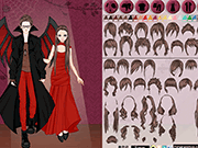 Vampire Couple Dress Up