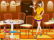 Waitress Girl Dressup