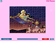 Aladdin and Princess Jasmine Puzzle