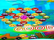 Angry Face Bubble Shooter