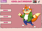 Animal Dressup-Cool Cat