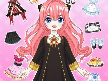 Anime Dress Up - Doll Dress Up