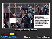 Avengers Sliding Puzzle