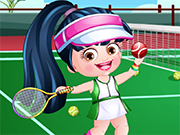 Baby Hazel Tennis Dressup